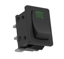 Elko USS-08 Spínač s doutnavkou - zelená max. 250 V