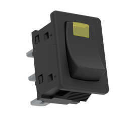 Elko USS-09 Spínač s doutnavkou - žlutá max. 250 V