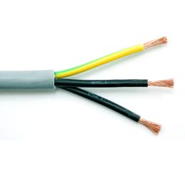 Kabel YSLY JZ  3 x 1,5 ovládací měděný pro pevné i pohyblivé uložení
