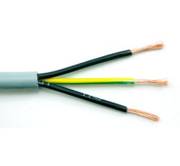 Kabel YSLY JZ  3 x 1 ovládací měděný pro pevné i pohyblivé uložení