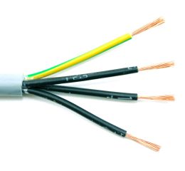 Kabel YSLY JZ  4 x 0,75 ovládací měděný pro pevné i pohyblivé uložení