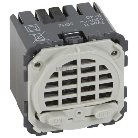 céliane ZVONEK PODSVĚTLENÝ 230V typ 67541 legrand