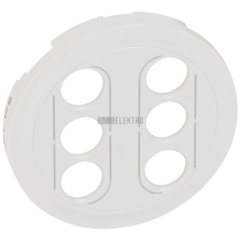céliane BÍLÁ KRYT  ZÁSUVKA 2xRCA typ 68214 legrand