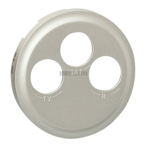 Céliane kryt zásuvky TV-R-SAT barva titan Legrand 068585