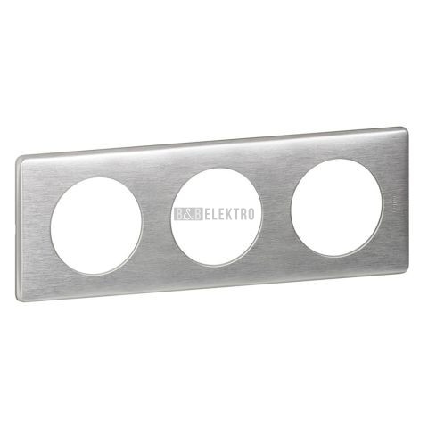 céliane rámeček 3-násobný hliník typ 68923 legrand