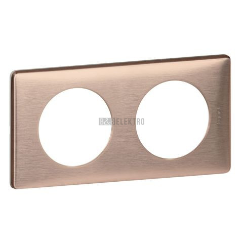 céliane rámeček 2-násobný měď nová typ 68992 legrand