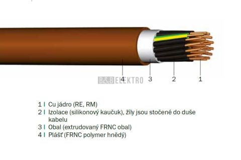Kabel  PRAFlaDur-J  3x 70+35 RM/RM