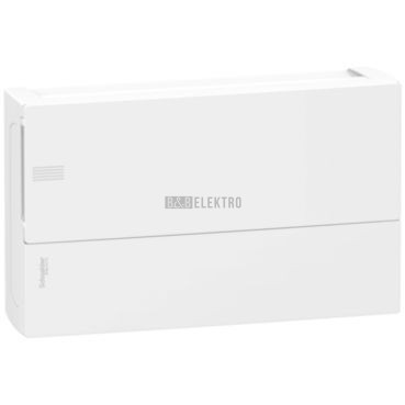 Rozvodnice  18-modulů na omítku IP30 Mini Pragma bílá, bílé dvířka nástěnná MIP12118