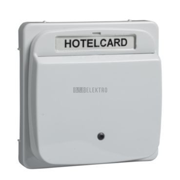 203054 Spínač pro hotelové karty, čistě bílá  schneider