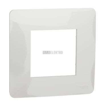 Unica Studio NU200218 Rámeček jednonásobný, bílý, Schneider Electric
