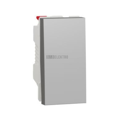 Unica NU310130 Spínač jednopólový řazení č.1, 1-modul, Aluminium, Schneider Electric