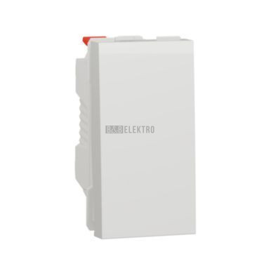Unica NU310318 Přepínač střídavý řazení č.6, 1-modul, bílý, Schneider Electric