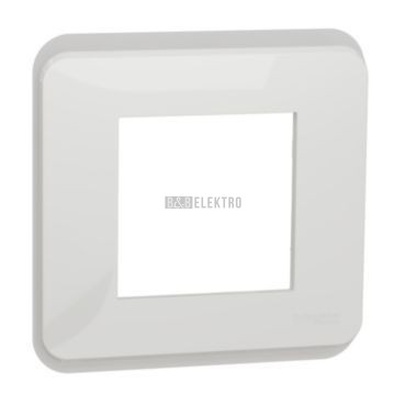 Unica Pro NU400220 Krycí rámeček jednonásobný, bílý antibakteriální, Schneider Electric