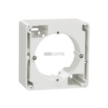 Krabice SEDNA Design/Elements povrchová bílá Schneider SDD111901