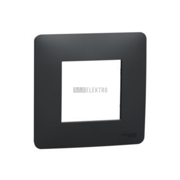 Unica Studio NU200254 Rámeček jednonásobný, antracit, Schneider Electric