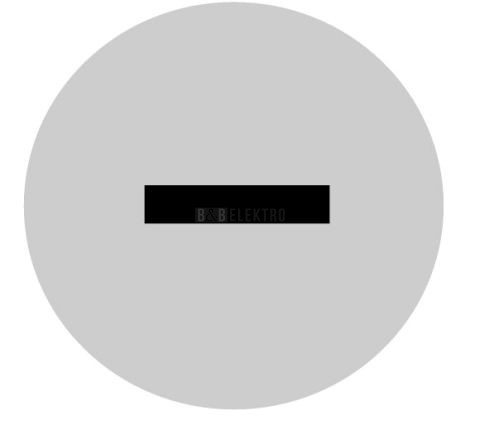 M22-XL-W-X5 čočka pro ploché signálky bílá s popisem