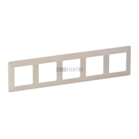Valena LIFE rámeček pětinásobný béžový vodorovný i svislý Legrand 754045