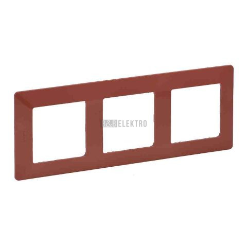 Valena LIFE rámeček trojnásobný cihlová vodorovný i svislý Legrand 754073