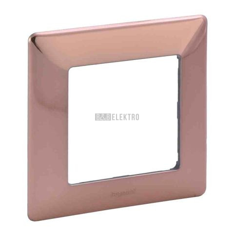 Valena LIFE rámeček jednonásobný měď vodorovný i svislý Legrand 754161