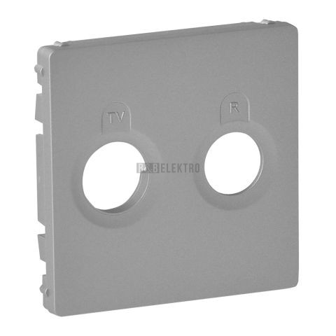 Valena LIFE kryt zásuvky TV-RD hliník typ 754782 legrand