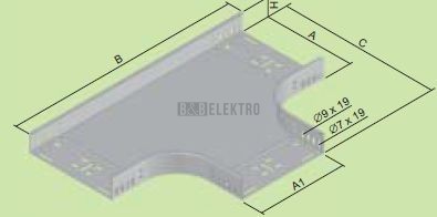 T-kus  NT 50X250 F žárové zinkování ponorem