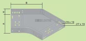 Oblouk 45°  NO 45X100X500 S zinkování Sendzimir