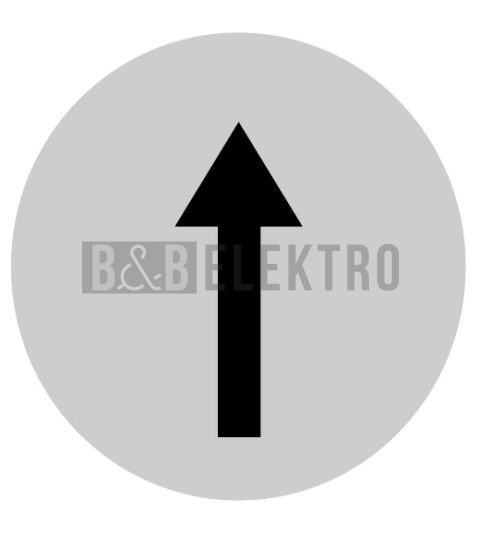 M22-XL-W-X7 čočka pro ploché signálky bílá s popisem