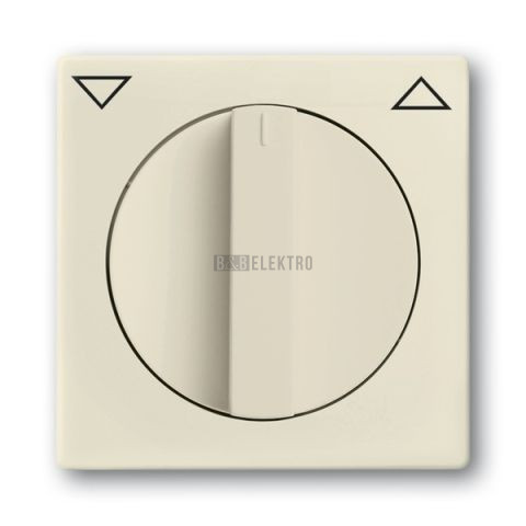 Future® linear, Solo®, Solo® carat kryt otočného žaluziového spínače 2CKA001710A3154 slonová kost ABB