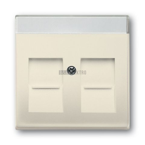 Future® linear, Solo®, Solo® carat kryt zásuvky komunikační 2CKA001710A3158 slonová kost ABB