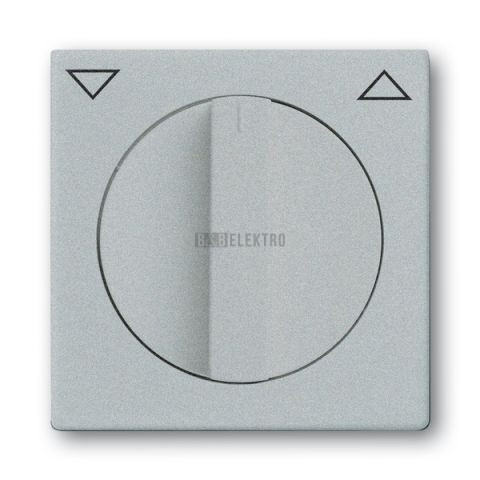 Future® linear, Busch-axcent® kryt otočného žaluziového spínače 2CKA001710A3661 hliníková stříbrná ABB
