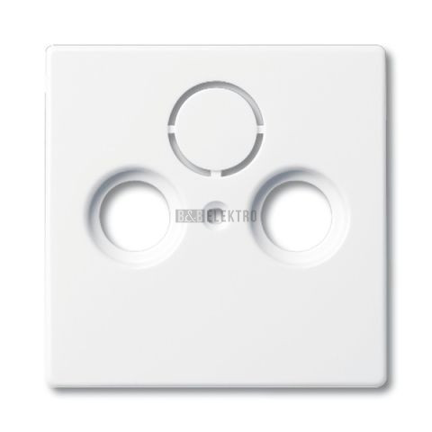 Future® linear, Solo®, Solo® carat, Busch-axcent®t kryt zásuvky anténní univerzální 2CKA001724A2774 studio bílá ABB