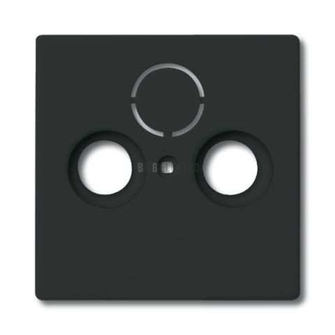 Future® linear, Solo®, Solo® carat, Busch-axcent® kryt zásuvky televizní, rozhlasové a satelitní 2CKA001724A4252 antracitová ABB