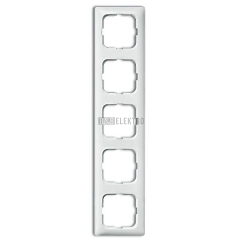 Reflex SI rámeček pětinásobný pro vodorovnou i svislou montáž v kanálových rozvodech 2CKA001725A1498 alpská bílá ABB