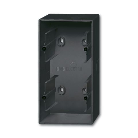 Future® linear krabice přístrojová dvojnásobná pro lištové rozvody 2CKA001799A0924 mechová černá ABB