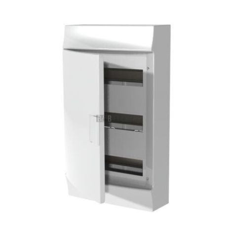 Rozvodnice 36-modulů na povrch (3x12M) Mistral41W plná dvířka IP41 ABB Elsynn 1SLM004102A3107