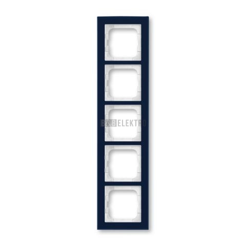 Busch-axcent 2CKA001754A4779 Rámeček pětinásobný, pro vodorovnou i svislou montáž, fialové sklo, ABB