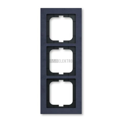 Busch-axcent 2CKA001754A4787 Rámeček trojnásobný, pro vodorovnou i svislou montáž, modrý papír, ABB