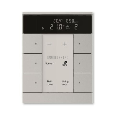 2CKA006330A0062 Tenton prvek ovládací 6násobný s ovládáním HVAC a snímačem CO2 a vlhkosti