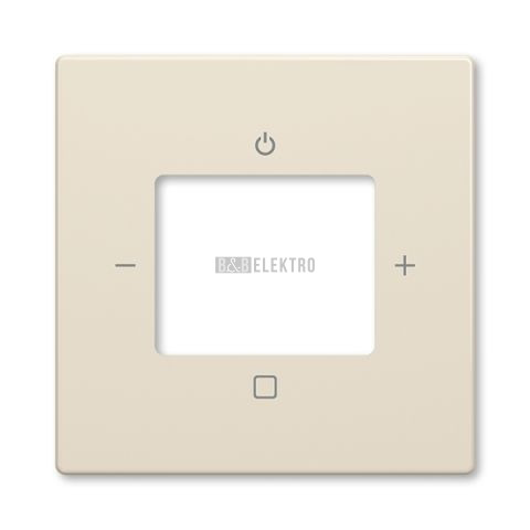 Future® linear, Solo®, Solo® carat kryt zesilovače s tunerem nebo internetového rádia Busch-iNet 2CKA008200A0251 slonová kost ABB