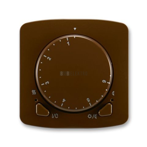 Tango® termostat univerzální otočný (ovládací jednotka) 3292A-A10101 H hnědá ABB