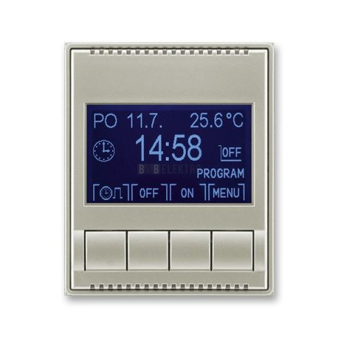 Time®, Time® Arbo hodiny spínací programovatelné (ovládací jednotka) 3292E-A20301 32 starostříbrná ABB