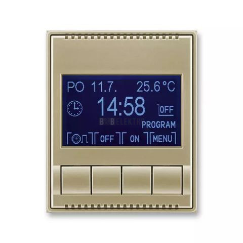 Time®, Time® Arbo hodiny spínací programovatelné (ovládací jednotka) 3292E-A20301 33 šampaňská ABB