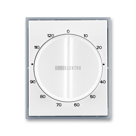 Element® kryt ovládače časového s otočným ovladačem 3294E-A00160 04 bílá/ledová šedá ABB