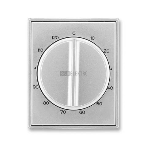 TIME 3294E-A00160 08 Kryt ovladače časového s otoč.ovladačem, titanová, ABB