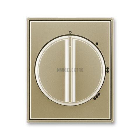 TIME 3294E-A00170 33 Kryt spínače s otoč. ovladačem pro 3stup. spínač s 0 polohou, šampaňs