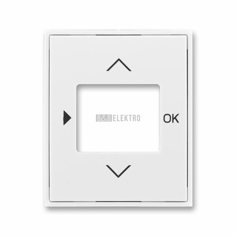 Element®, Time® kryt pro přístroje s displejovým modulem 3299E-A40100 03 bílá/bílá ABB