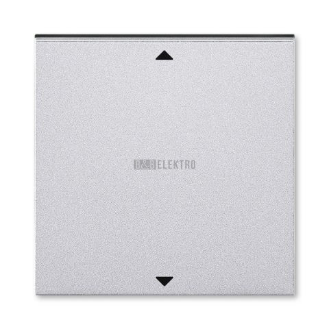 Levit M® kryt spínače žaluziového Busch-Jalousiecontrol II s krátkocestným ovladačem 3299H-A00110 70 titanová/kouřová černá ABB