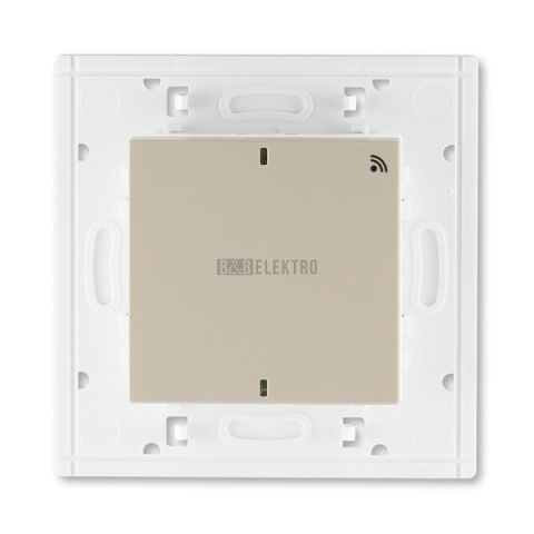 Levit® vysílač RF jednonásobný, nástěnný, 868 MHz 3299H-A21908 18 macchiato/bílá ABB