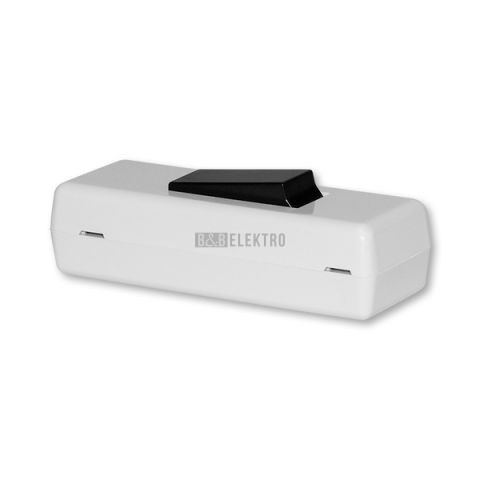 Ovladač 3555-80921 šedý, šňůrový, koncový, 10A