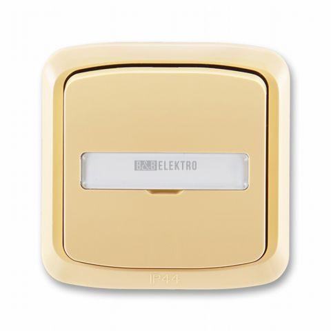 Tango® ovládač zapínací č.1/0, 1/0So prosvětlený krytí IP44 3558A-80920 D béžová ABB